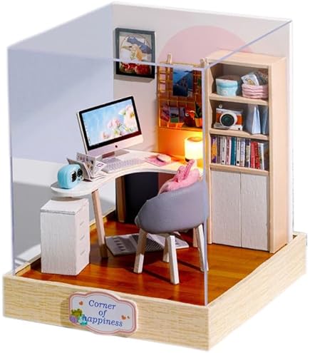 Amazon.co.jp: (t-FREAK) 1:32 ドールハウス 4種セット 手作りキット